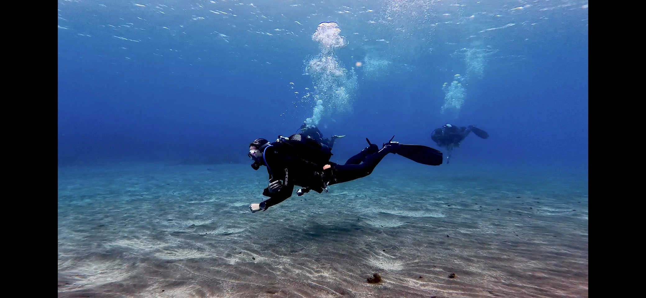 first scuba dive tenerife los cristianos