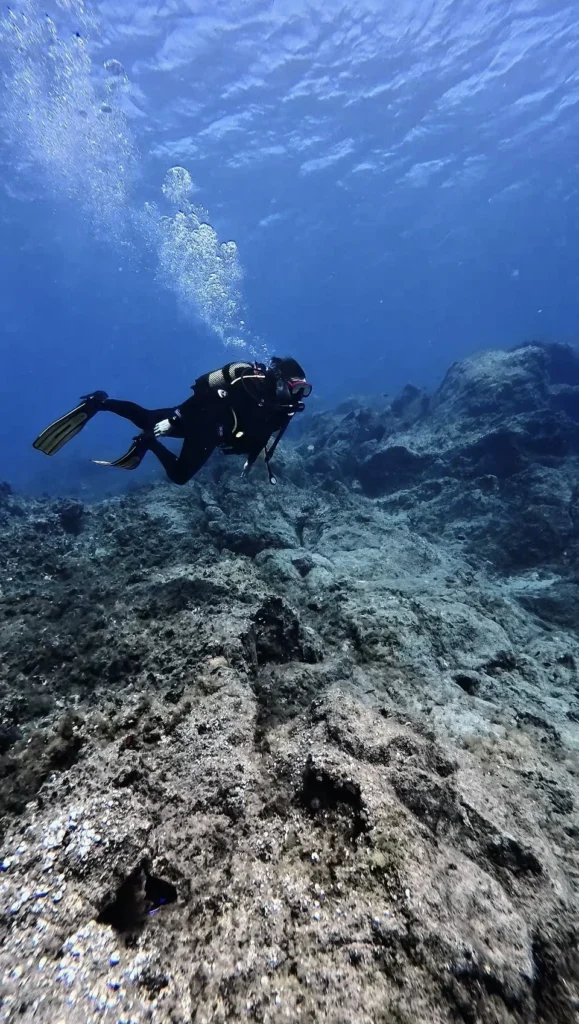 Responsible scuba diving in Tenerife protecting marine life