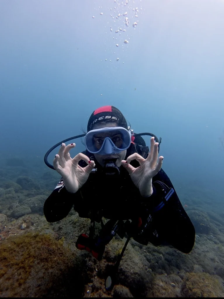 Happy Barbarian Diving students after completing their SSI Open Water course in Los Cristianos, Tenerife